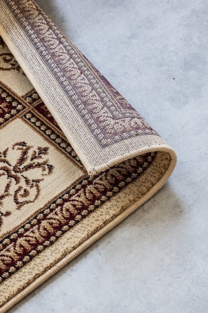 Klassiek vloerkleed - Herat Guzara Crème/Bruin Klassiek vloerkleed - Herat Guzara Crème/Bruin