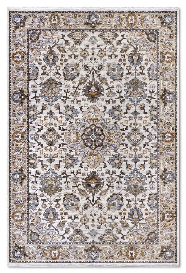 Villeroy & Boch - Oosters Motief Laagpolig vloerkleed - Egon - Crème / Multi