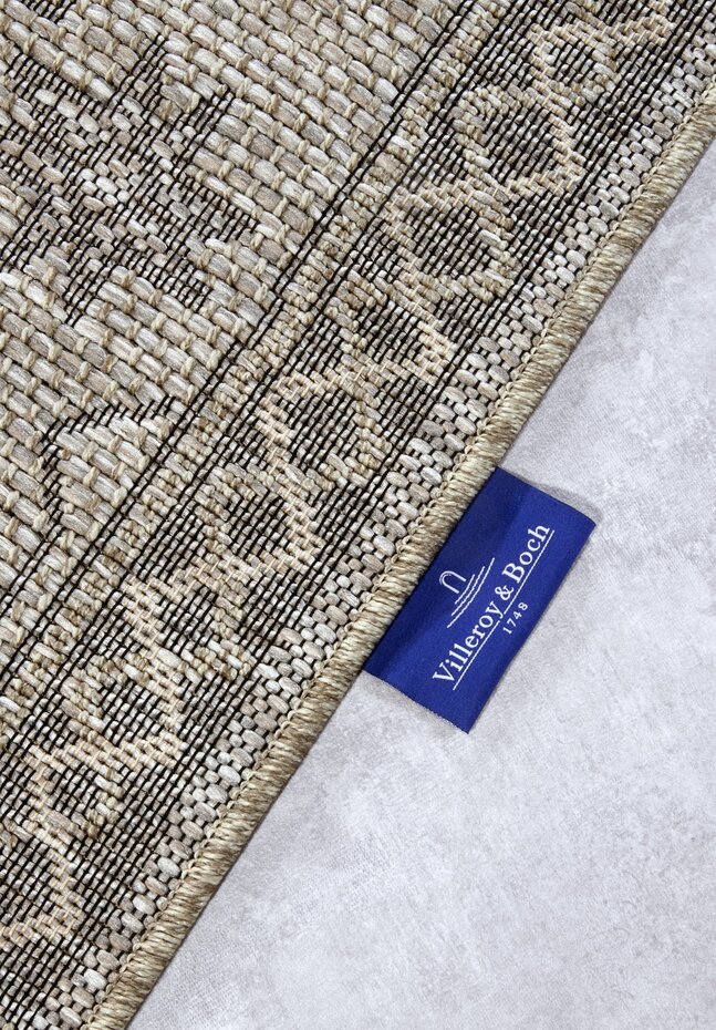 Villeroy & Boch - Binnen- En Buitenkleed - Robert - Naturel / Bruin Villeroy & Boch - Binnen- En Buitenkleed - Robert - Naturel / Bruin