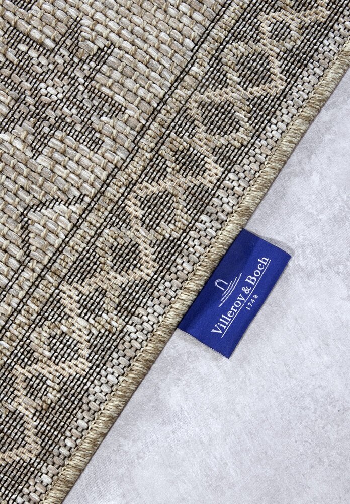 Villeroy & Boch - Binnen- En Buitenkleed - Robert - Naturel / Bruin Villeroy & Boch - Binnen- En Buitenkleed - Robert - Naturel / Bruin