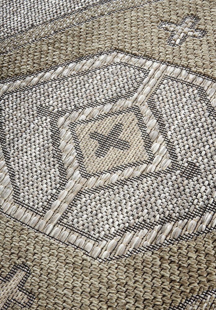 Villeroy & Boch - Binnen- En Buitenkleed - Robert - Naturel / Bruin Villeroy & Boch - Binnen- En Buitenkleed - Robert - Naturel / Bruin