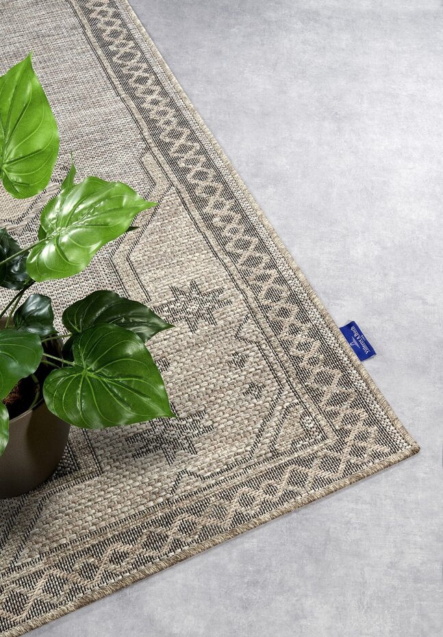 Villeroy & Boch - Binnen- En Buitenkleed - Robert - Naturel / Bruin Villeroy & Boch - Binnen- En Buitenkleed - Robert - Naturel / Bruin