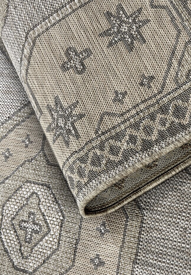 Villeroy & Boch - Binnen- En Buitenkleed - Robert - Naturel / Bruin Villeroy & Boch - Binnen- En Buitenkleed - Robert - Naturel / Bruin