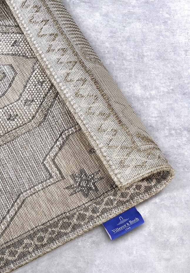 Villeroy & Boch - Binnen- En Buitenkleed - Robert - Naturel / Bruin Villeroy & Boch - Binnen- En Buitenkleed - Robert - Naturel / Bruin