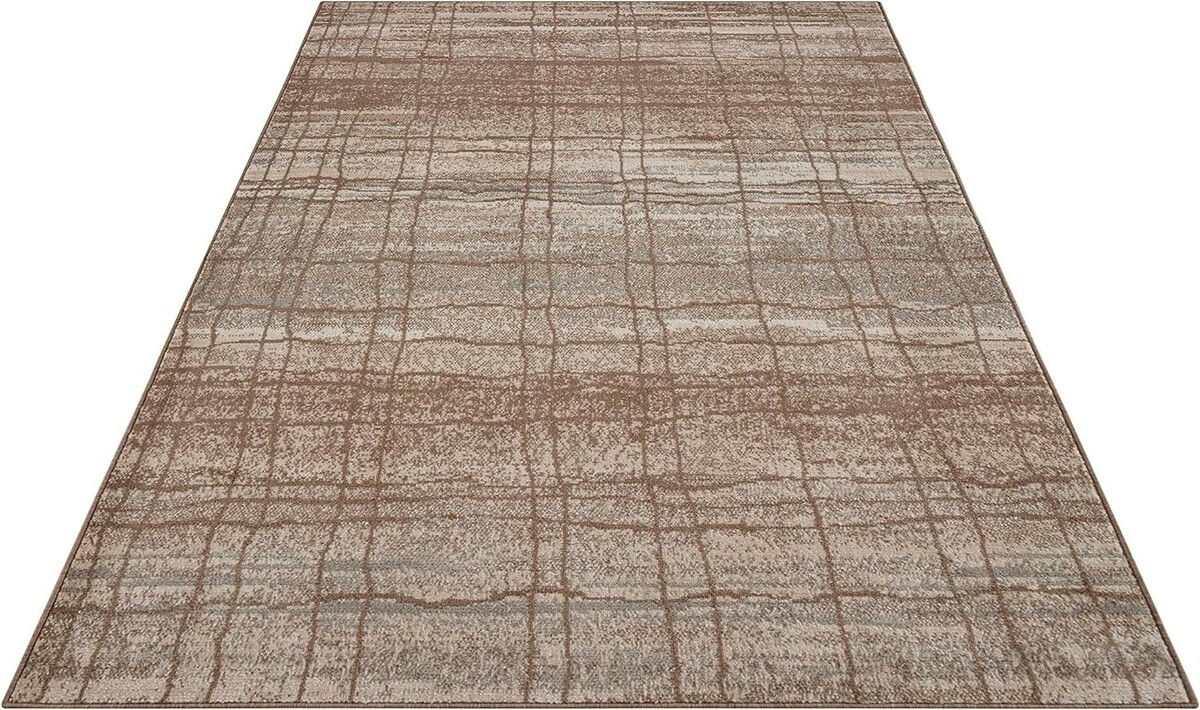 Modern vloerkleed - Jord Crème/Beige
