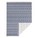 Binnen & Buitenkleed Omkeerbaar - Kuba Blauw/Crème Binnen & Buitenkleed Omkeerbaar - Kuba Blauw/Crème