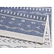 Binnen & Buitenkleed Omkeerbaar - Kuba Blauw/Crème Binnen & Buitenkleed Omkeerbaar - Kuba Blauw/Crème