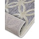 Modern vloerkleed - Cirkel Grijs/Crème Modern vloerkleed - Cirkel Grijs/Crème
