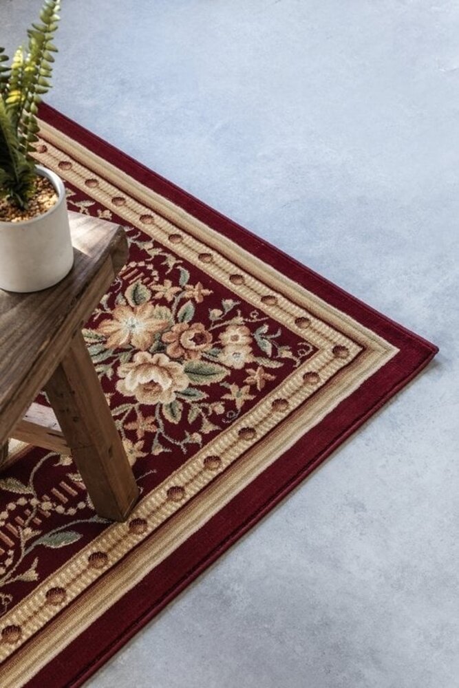 Klassiek vloerkleed - Herat Adraskan Rood/Crème Klassiek vloerkleed - Herat Adraskan Rood/Crème