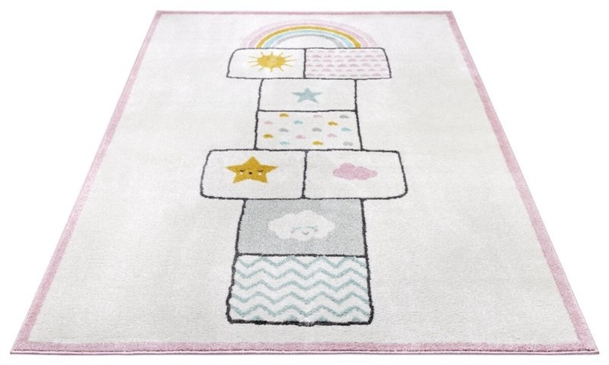 Kindervloerkleed - Adventures Bouncy Roze
