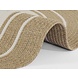 Rond Binnen- En Buitenkleed - Trenzado Beige/Crème Rond Binnen- En Buitenkleed - Trenzado Beige/Crème