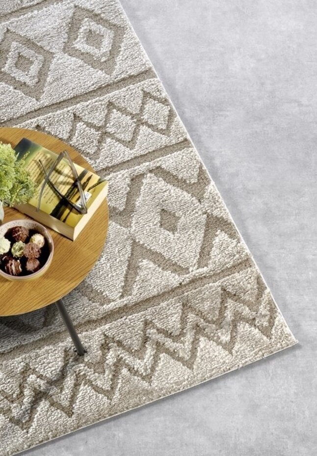 Scandinavisch vloerkleed - Gallery Itinerance Beige