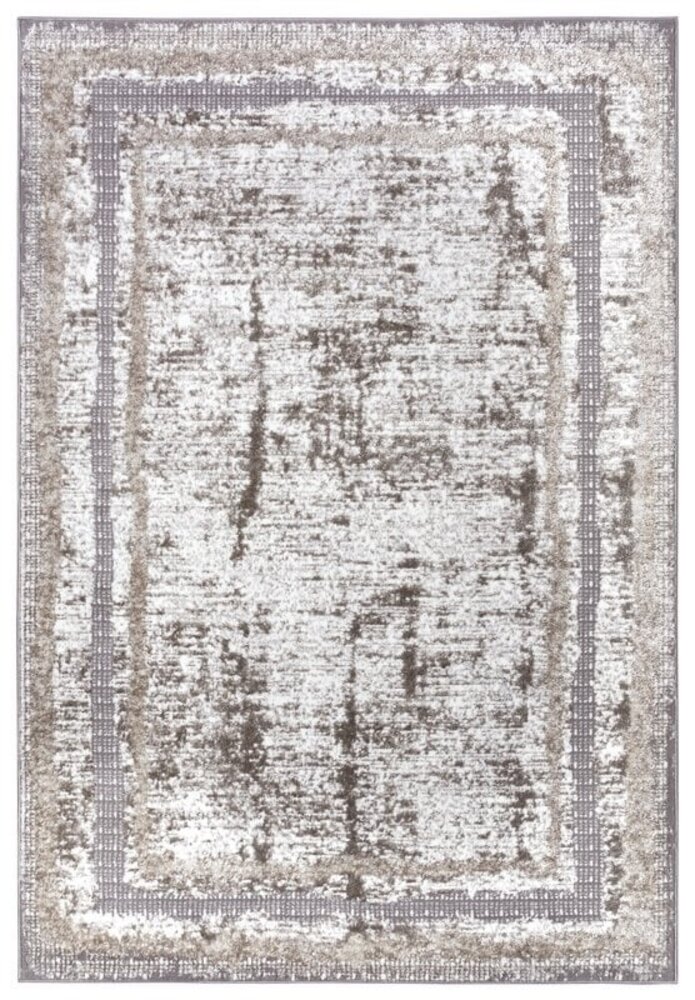 Vintage vloerkleed - Shine Abstract Grijs/Bruin Vintage vloerkleed - Shine Abstract Grijs/Bruin