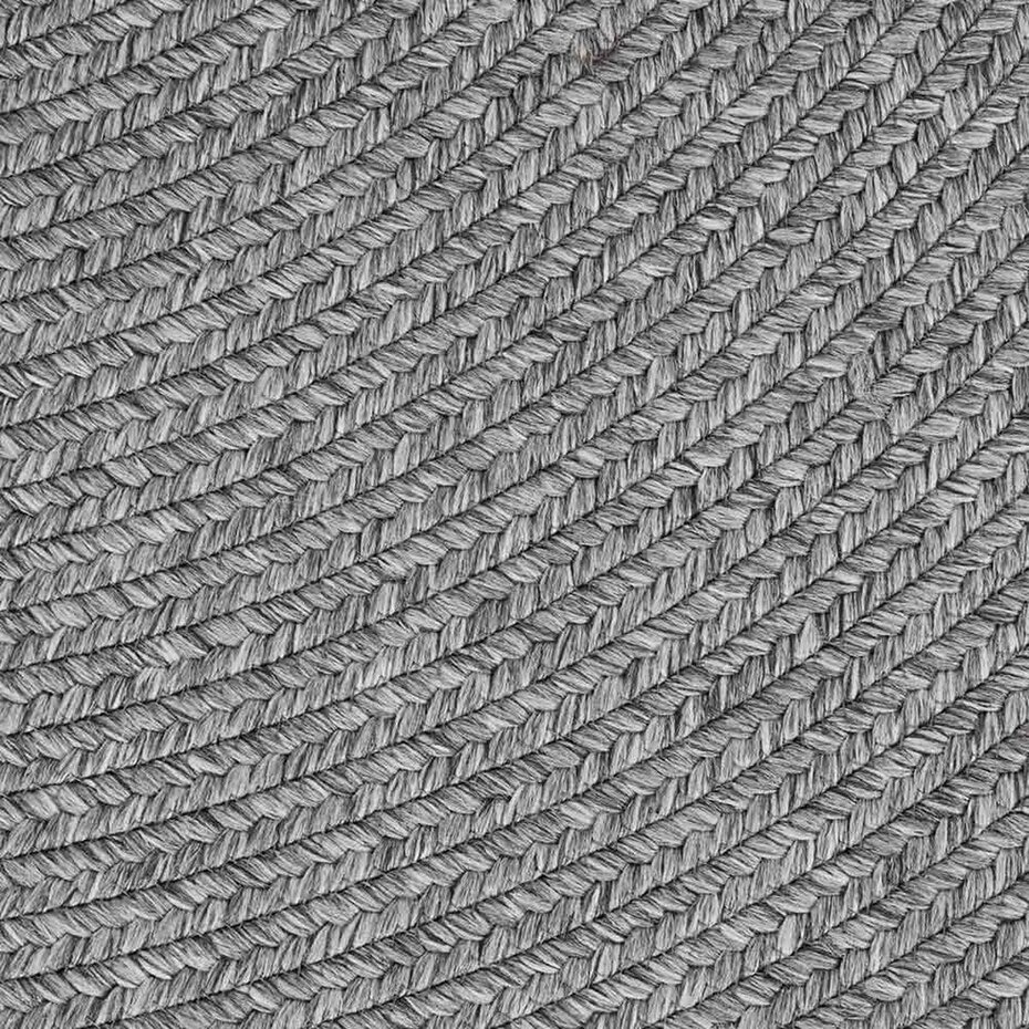 Rond Binnen- En Buitenkleed - Trenzado Grijs