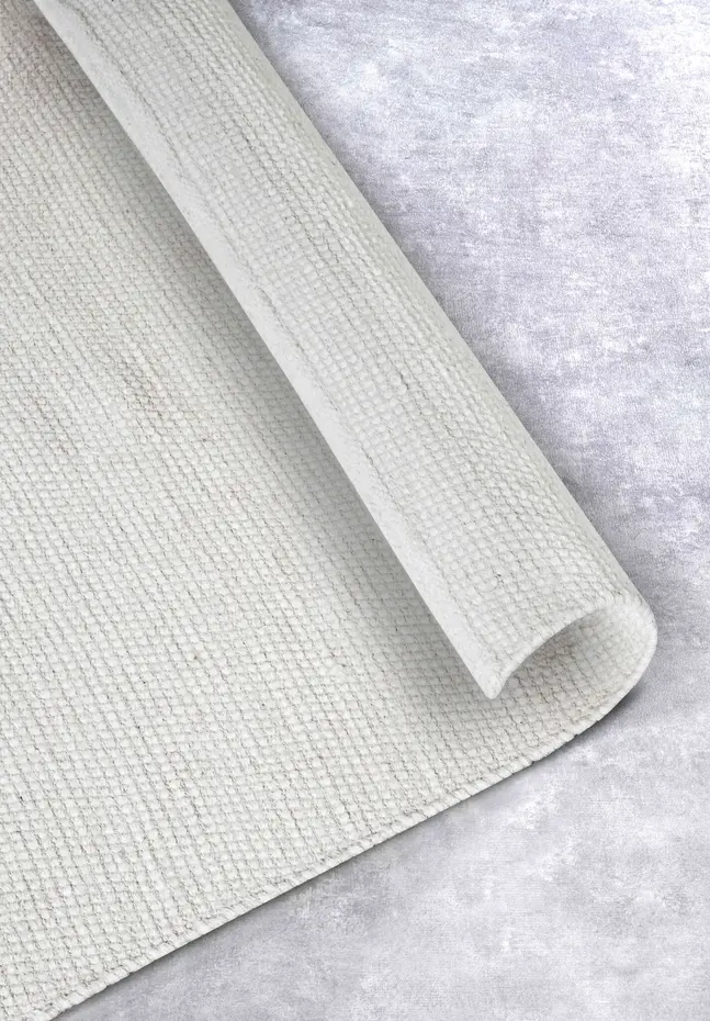 Wollen Vloerkleed - Delhi Crème Wollen Vloerkleed - Delhi Crème