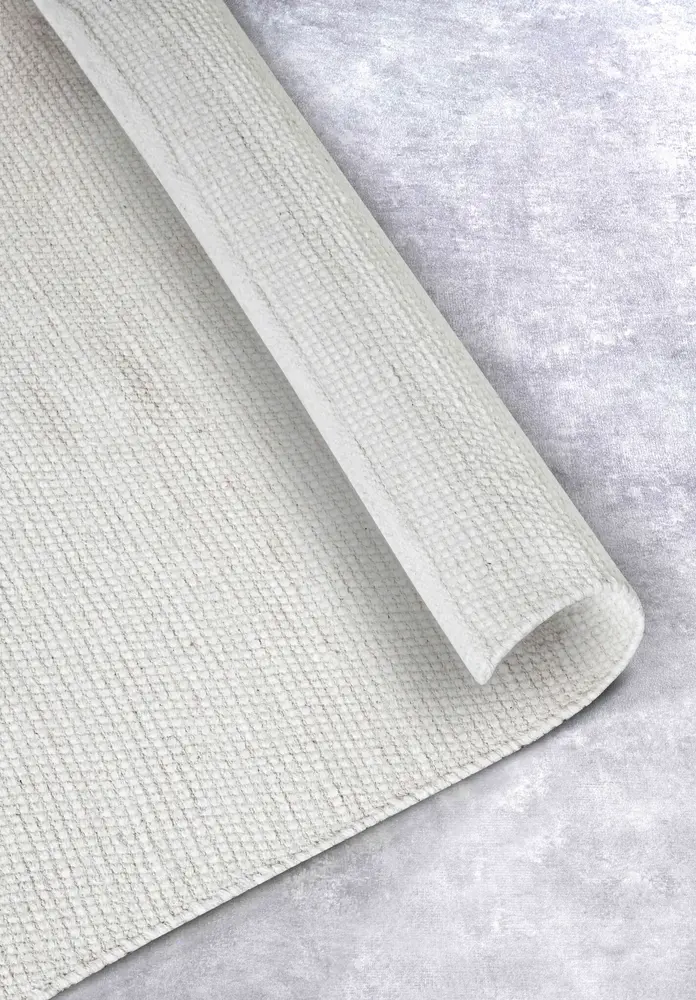 Wollen Vloerkleed - Delhi Crème Wollen Vloerkleed - Delhi Crème