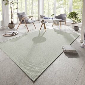 Elle Decoration Elle Decoration - Binnen & Buitenkleed - Secret - Laagpolig - Groen