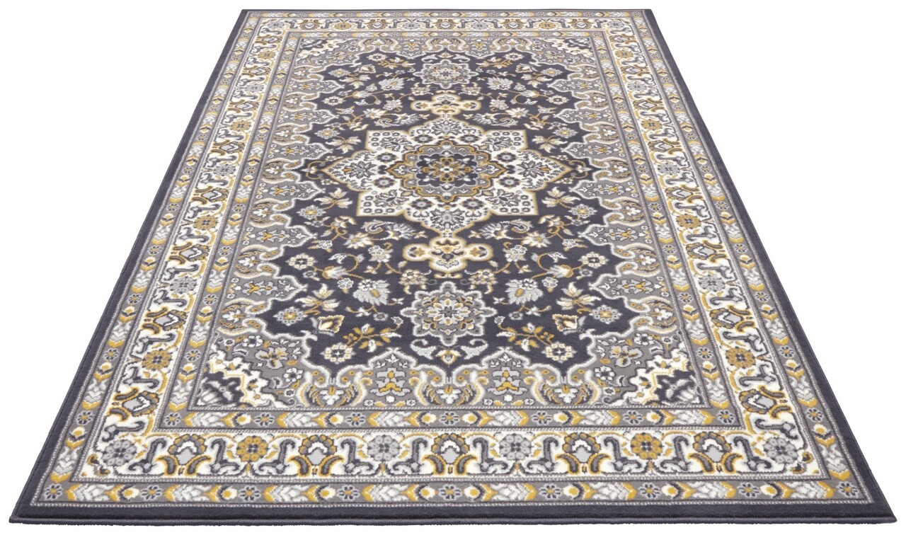 Klassiek vloerkleed - Parun Donkergrijs Klassiek vloerkleed - Parun Donkergrijs