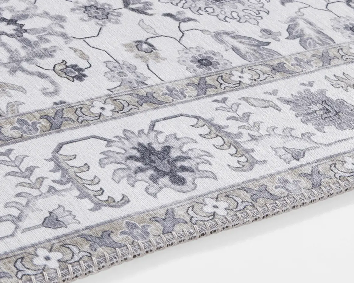 Vintage vloerkleed - Oriental Vivana Grijs