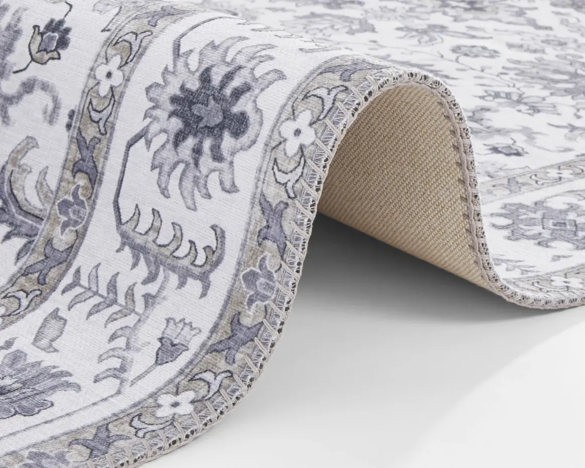 Vintage vloerkleed - Oriental Vivana Grijs