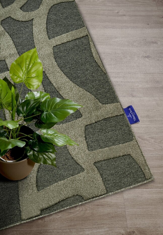 Villeroy & Boch - Laagpolig vloerkleed - Therese - Jungle Groen Villeroy & Boch - Laagpolig vloerkleed - Therese - Jungle Groen