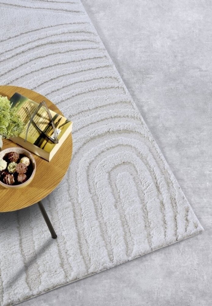 Japandi vloerkleed - Gallery Pigment Crème