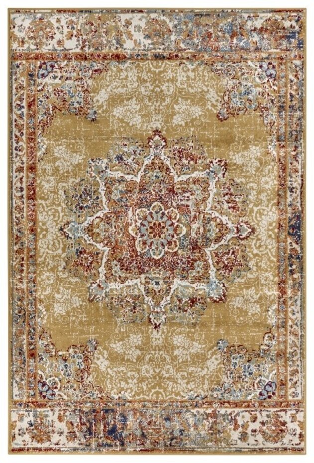 Vintage vloerkleed - Maderno Geel / Multi