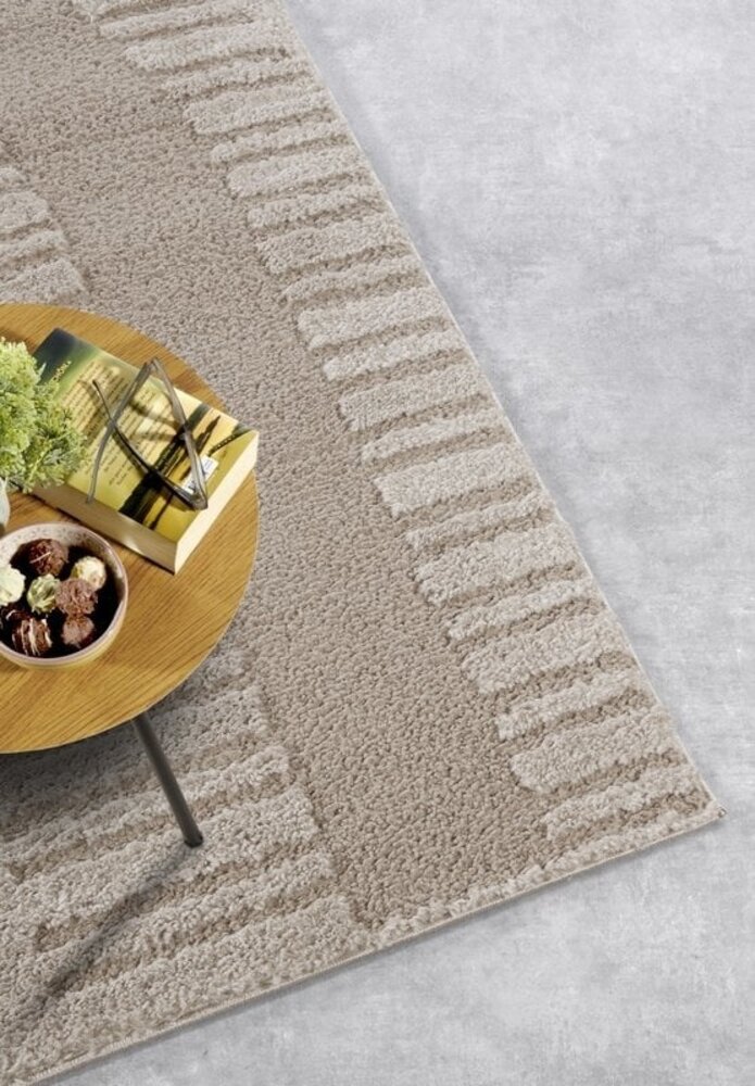 Japandi vloerkleed - Gallery Bartoux Beige