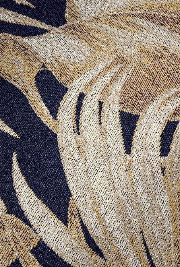 Binnen- en buitenkleed - Oktavie Donkerblauw/Goud Binnen- en buitenkleed - Oktavie Donkerblauw/Goud