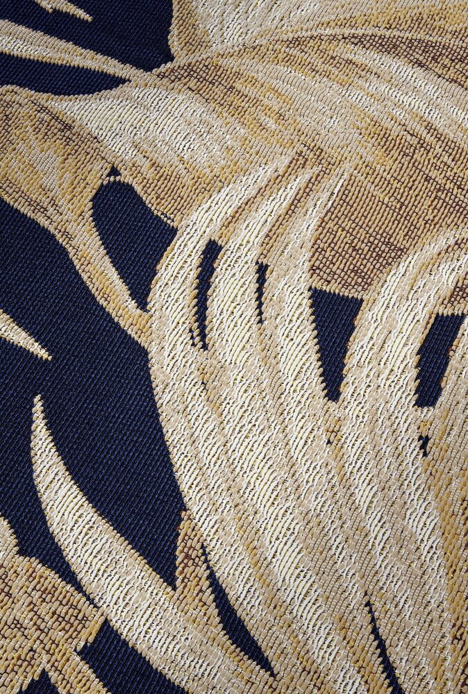 Binnen- en buitenkleed - Oktavie Donkerblauw/Goud Binnen- en buitenkleed - Oktavie Donkerblauw/Goud