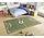 Kindervloerkleed - Voetbalveld Groen