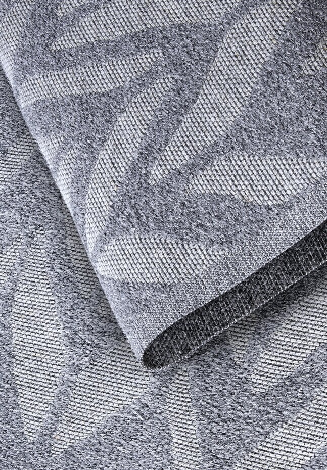 Binnen- en buitenkleed - Georgette Grijs