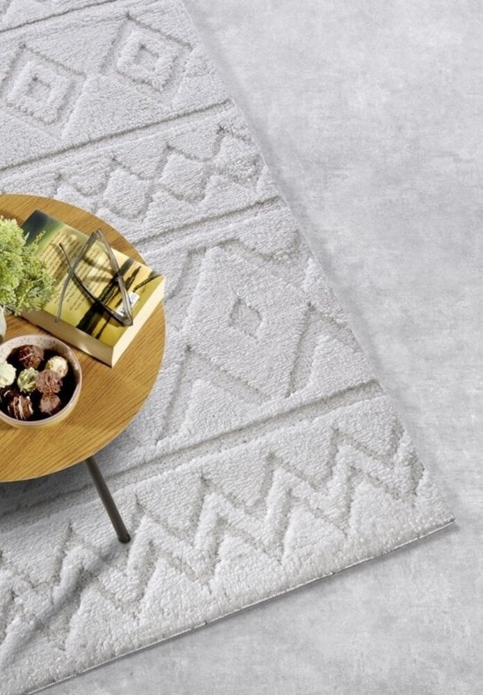 Scandinavisch vloerkleed - Gallery Itinerance Crème