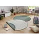 Rond Binnen & Buiten vloerkleed - Bali Groen/Crème Omkeerbaar Rond Binnen & Buiten vloerkleed - Bali Groen/Crème Omkeerbaar