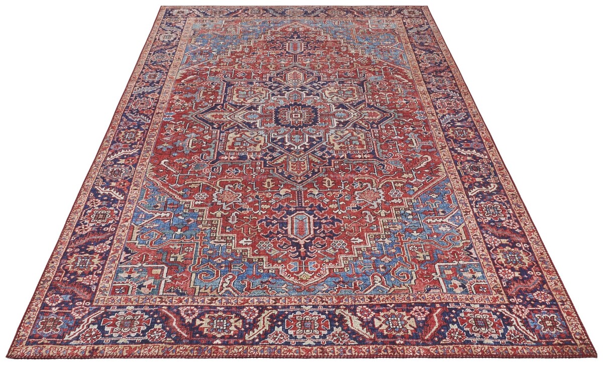 Vintage vloerkleed - Oriental Amata Rood Vintage vloerkleed - Oriental Amata Rood