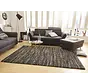 Hoogpolig vloerkleed - Nomadic Chic Donkergrijs