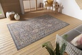 Vintage Binnen- En Buitenkleed - Port Said Grijs/Blauw