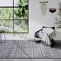 Scandinavisch vloerkleed - Gallery Itinerance Grijs