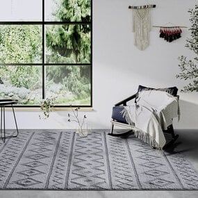 Elle Decoration Scandinavisch vloerkleed - Gallery Itinerance Grijs