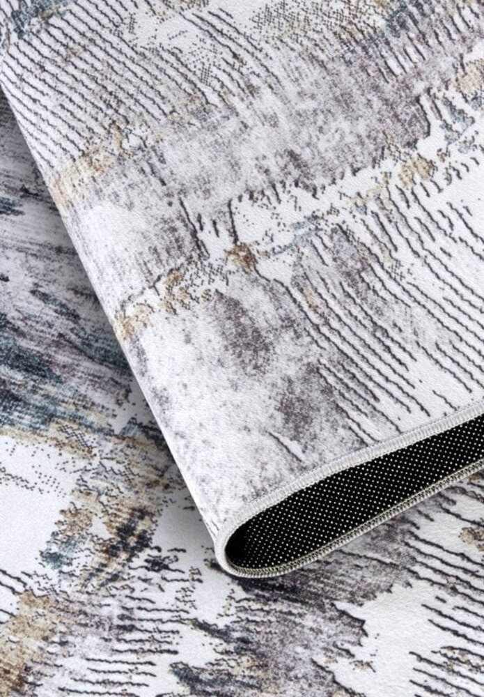 Elle Decoration - Imagination - Laagpolig vloerkleed - Malard - Saphire Goud Elle Decoration - Imagination - Laagpolig vloerkleed - Malard - Saphire Goud