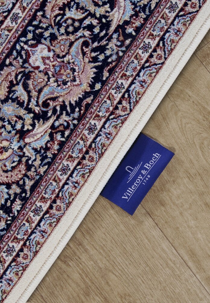 Villeroy & Boch - Klassiek Laagpolig vloerkleed - Alfred - Rood / Crème