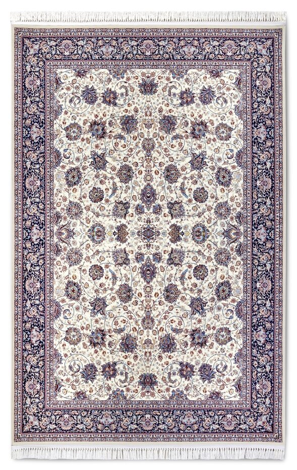 Villeroy & Boch - Klassiek Laagpolig vloerkleed - Alfred - Rood / Crème