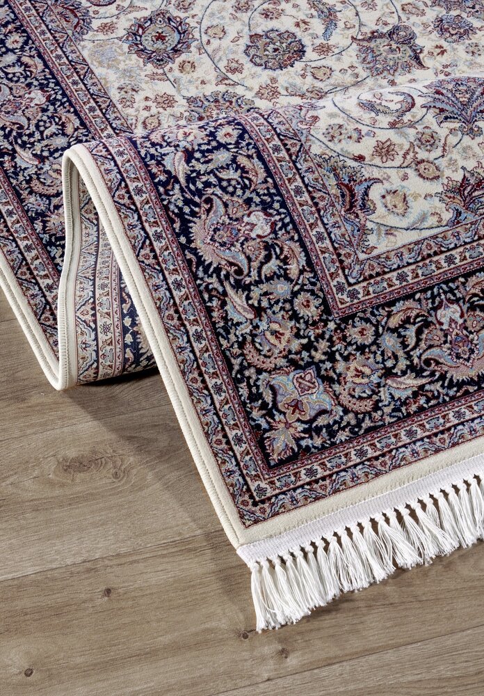 Villeroy & Boch - Klassiek Laagpolig vloerkleed - Alfred - Rood / Crème