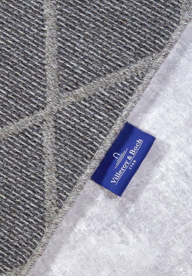 Villeroy & Boch - Wol vloerkleed - Maria Nature - Grijs / Bruin Villeroy & Boch - Wol vloerkleed - Maria Nature - Grijs / Bruin