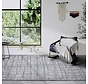 Elle Decoration - Gallery - Hoogpolig vloerkleed - Artistique - Lichtgrijs
