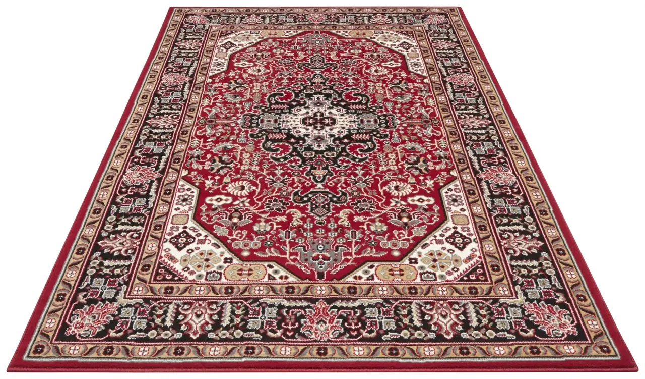 Klassiek vloerkleed - Laagpolig - Isfahan - Rood Klassiek vloerkleed - Laagpolig - Isfahan - Rood