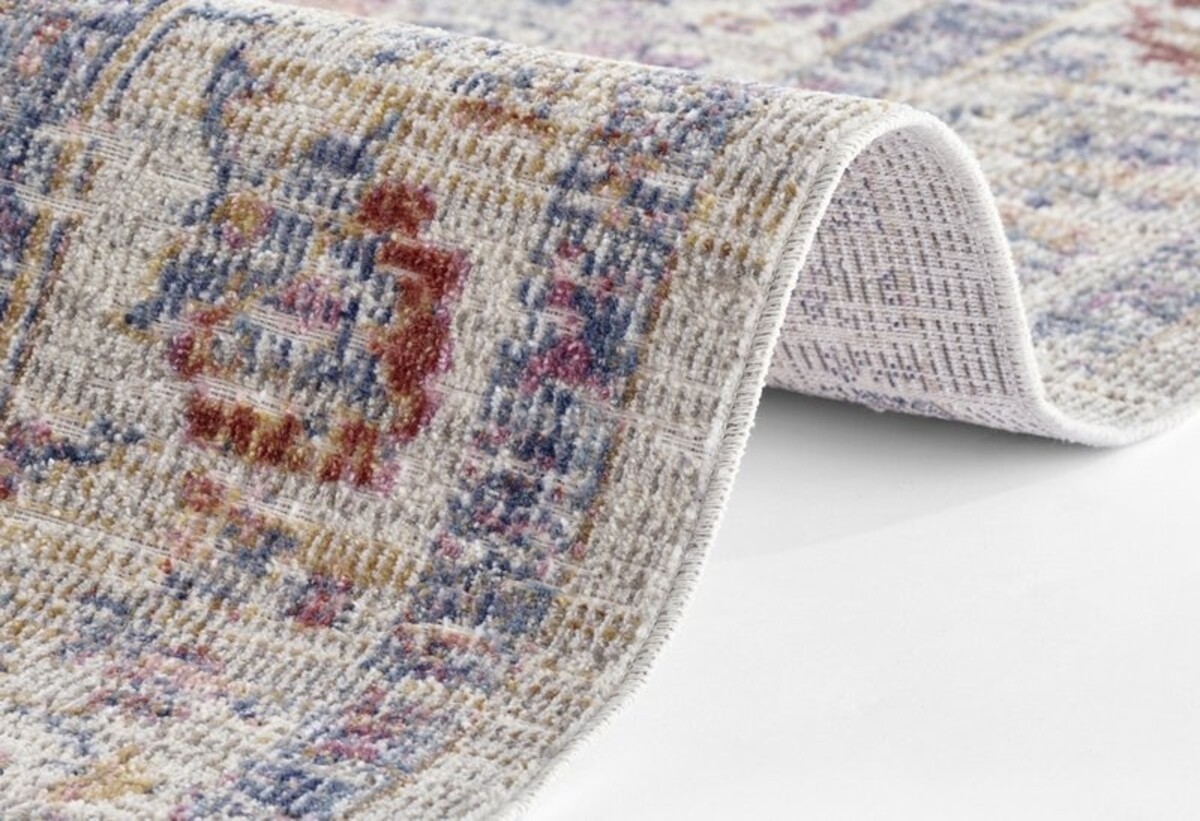 Vintage Binnen- En Buitenkleed - Luxor Crème/Multi Vintage Binnen- En Buitenkleed - Luxor Crème/Multi