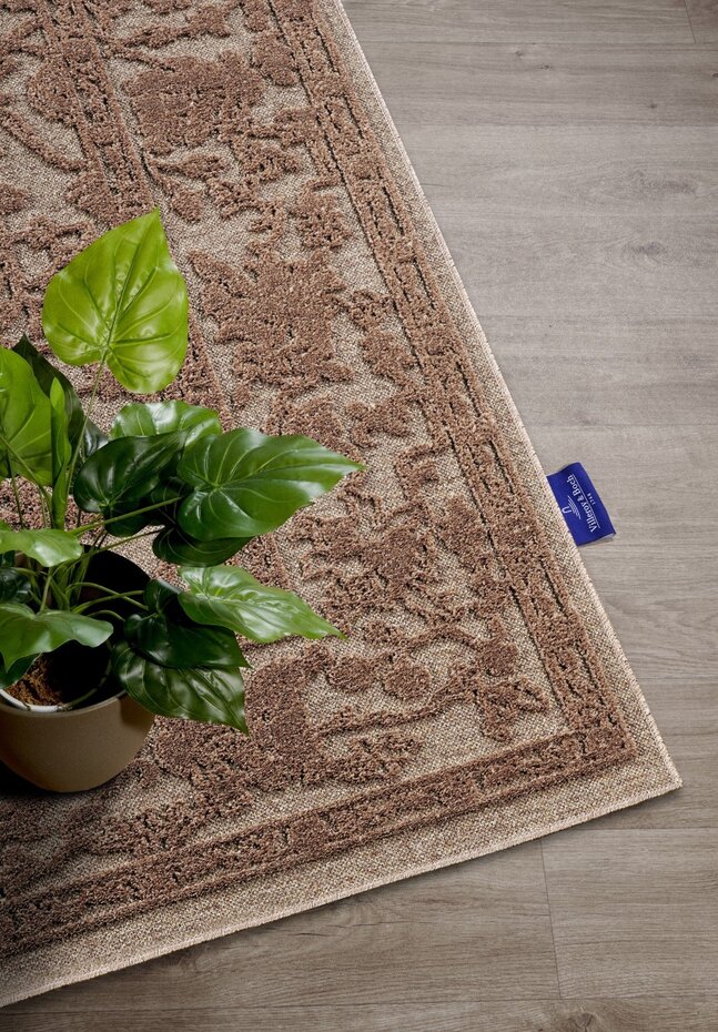 Villeroy & Boch - Laagpolig vloerkleed - Ambroise Naturel - Koper