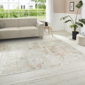 Elle Decoration Elle Decoration - Modern Design vloerkleed - Chameis - Beige / Peach
