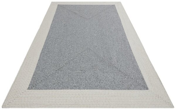 Binnen- En Buitenkleed - Trenzado Grijs/Crème